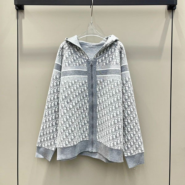 Popular item [Dior copy] Reversible cardigan oblique dex07075