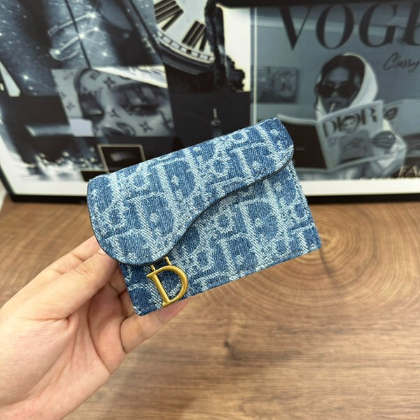 Dior Saddle Bloom Card Holder Replica M49