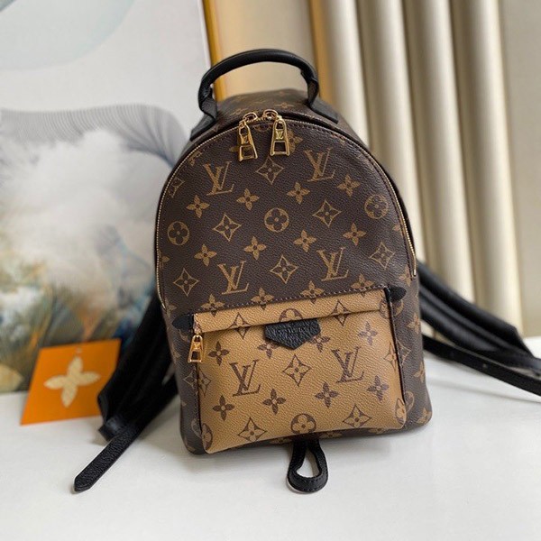 Louis Vuitton Cheap Monogram Reverse Palm Springs Backpack PM M43116