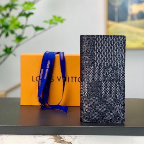 Louis Vuitton Wallet Replica Men's Wallet Portefeuille Brazza NM N60436 Louis Vuitton Wallet Replica Men's Wallet Portefeuille Brazza NM N60436