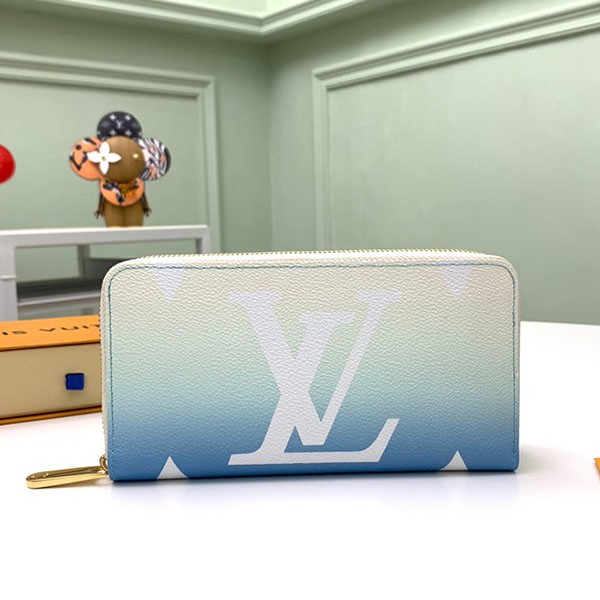 Louis Vuitton Wallet Replica Zip Long Wallet By the Pool Blue M80360 Louis Vuitton Wallet Replica Zip Long Wallet By the Pool Blue M80360