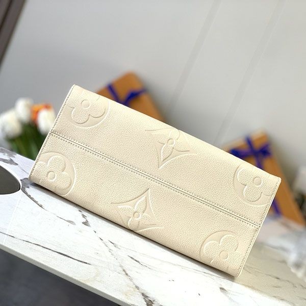 Hard to find Louis Vuitton On the Go MM replica Monogram Empreinte tote bag vuq87015