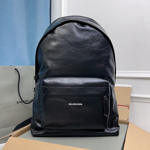 Very popular: Balenciaga replica Everyday Backpack, black, 2 sizes, baa59990