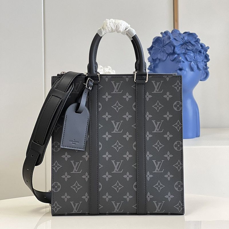 ★Popular★Louis Vuitton Cross Flat Tote Bag Replica Black M46098 ★Popular★Louis Vuitton Cross Flat Tote Bag Replica Black M46098