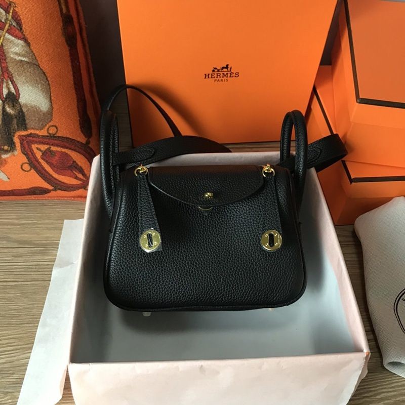 ☆Super popular☆Hermes Lindy Mini Verso replica Swift silver hardware he216075 ☆Super popular☆Hermes Lindy Mini Verso replica Swift silver hardware he216075