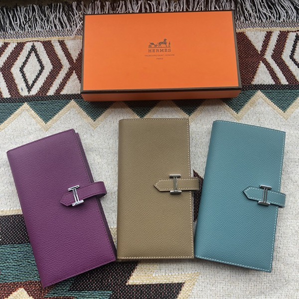 Hermes Bearn Souffle Replica Epson Silver Hardware he1905