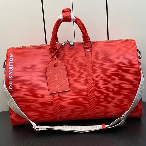 Tracked Louis Vuitton Keepall Bandouliere 50 Replica Bag M23721 Tracked Louis Vuitton Keepall Bandouliere 50 Replica Bag M23721