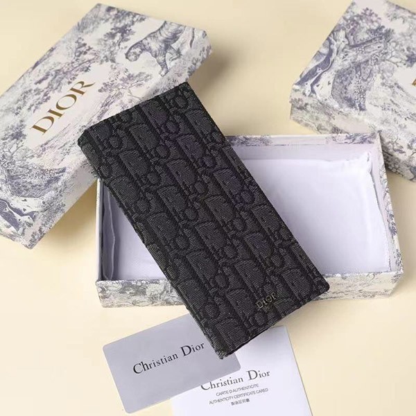 ● Popular classic [Dior] Vertical long wallet fake dey97182