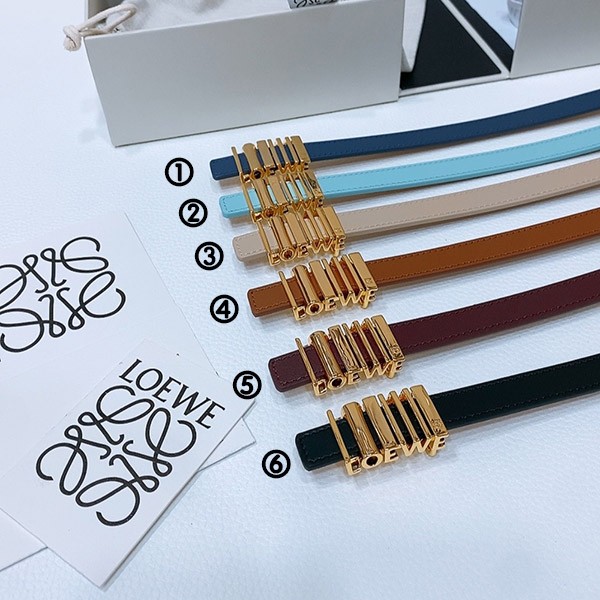 [Domestic] Loewe Graphic Belt Replica (Classic Calf) 6 Colors E619Z26X14