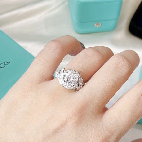 ★Tiffany Schlumberger ring with diamonds, safe shipping with tracking, Tiy50673 ★Tiffany Schlumberger ring with diamonds, safe shipping with tracking, Tiy50673