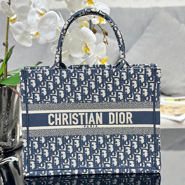 Very popular ☆ Dior Oblique fake book tote bag M1296ZRIW_M932 ded39711