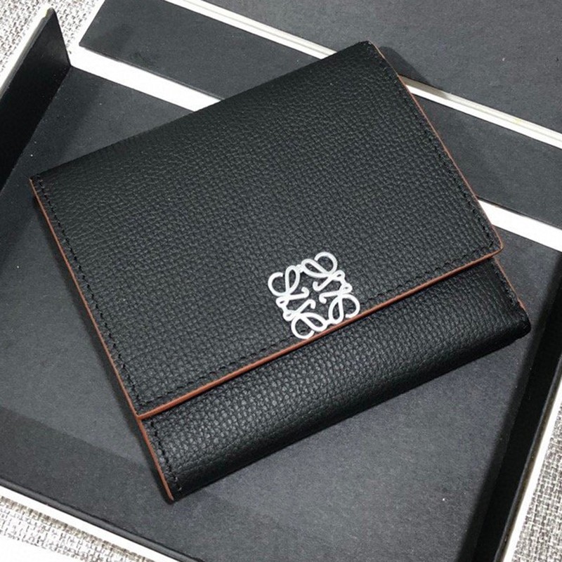 Extremely rare! [Loewe wallet replica] Anagram Trifold 6 cc wallet lot29737