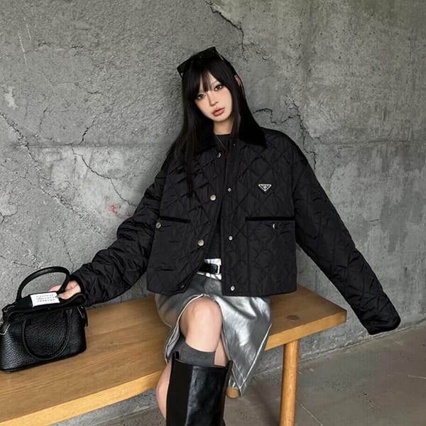 ★Safe shipping with tracking Prada Replica Light Re-Nylon Cropped Jacket 2 colors pug23138 ★Safe shipping with tracking Prada Replica Light Re-Nylon Cropped Jacket 2 colors pug23138