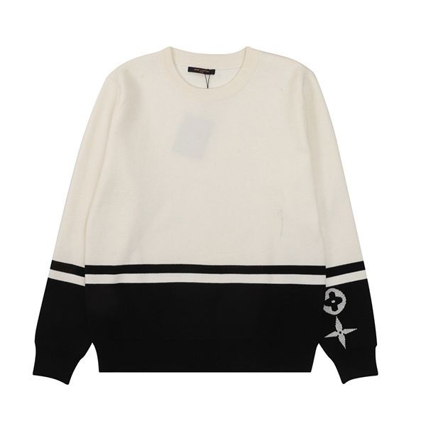 [Great Deal] Louis Vuitton Block Knit Zipper Sweater Replica vum61048