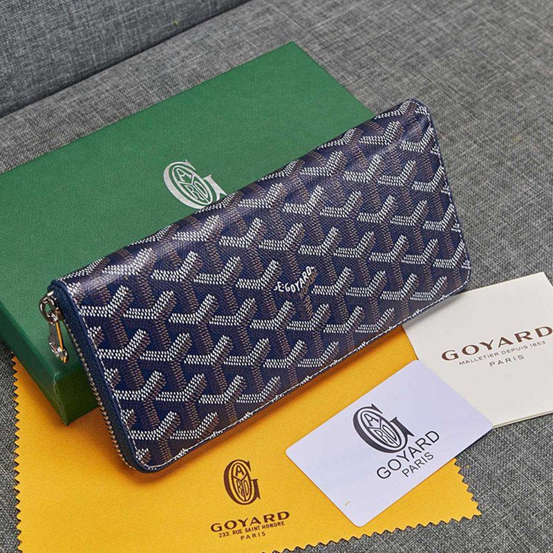 Very popular! Goyard Matignon GM long wallet copy special color Goi76768