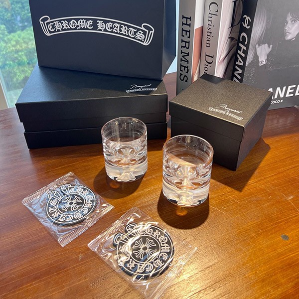 Chrome Hearts x Baccarat fake rock glass Kur62486