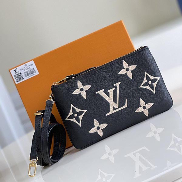 Very popular! Louis Vuitton shoulder bag copy Pochette Double Zip M80787 Very popular! Louis Vuitton shoulder bag copy Pochette Double Zip M80787