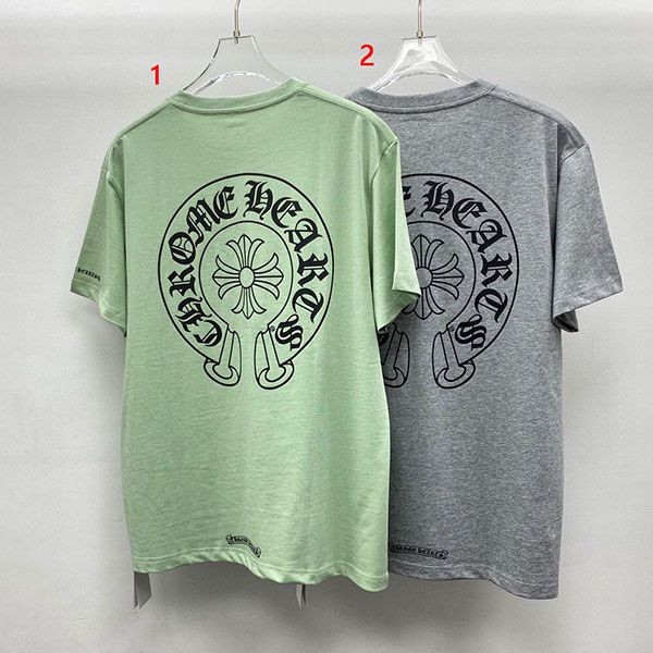 CHROME HEARTS CH Arch Logo Short Sleeve T-Shirt Replica Kuf13413 CHROME HEARTS CH Arch Logo Short Sleeve T-Shirt Replica Kuf13413