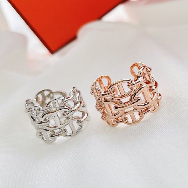 Love at first sight? Hermes Chaine d'Ancre Replica Anchaine Ring GM 2 colors erc31210