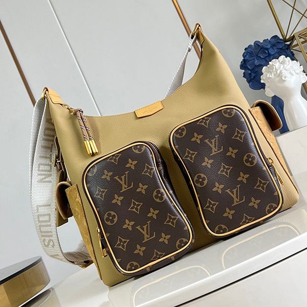Louis Vuitton Parody Hobo Cargo Shoulder Bag M12697 Louis Vuitton Parody Hobo Cargo Shoulder Bag M12697