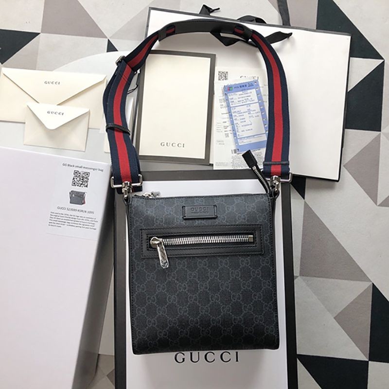 Gucci GG Supreme Small Messenger Shoulder Bag Replica gg21082710