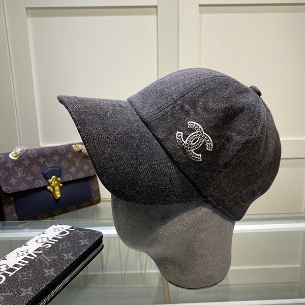 [Shining CC mark] Chanel logo cap copy shs89570