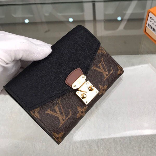 Louis Vuitton Wallet Replica Monogram Folding Wallet Portefeuille Pallas Compact M67479 Louis Vuitton Wallet Replica Monogram Folding Wallet Portefeuille Pallas Compact M67479