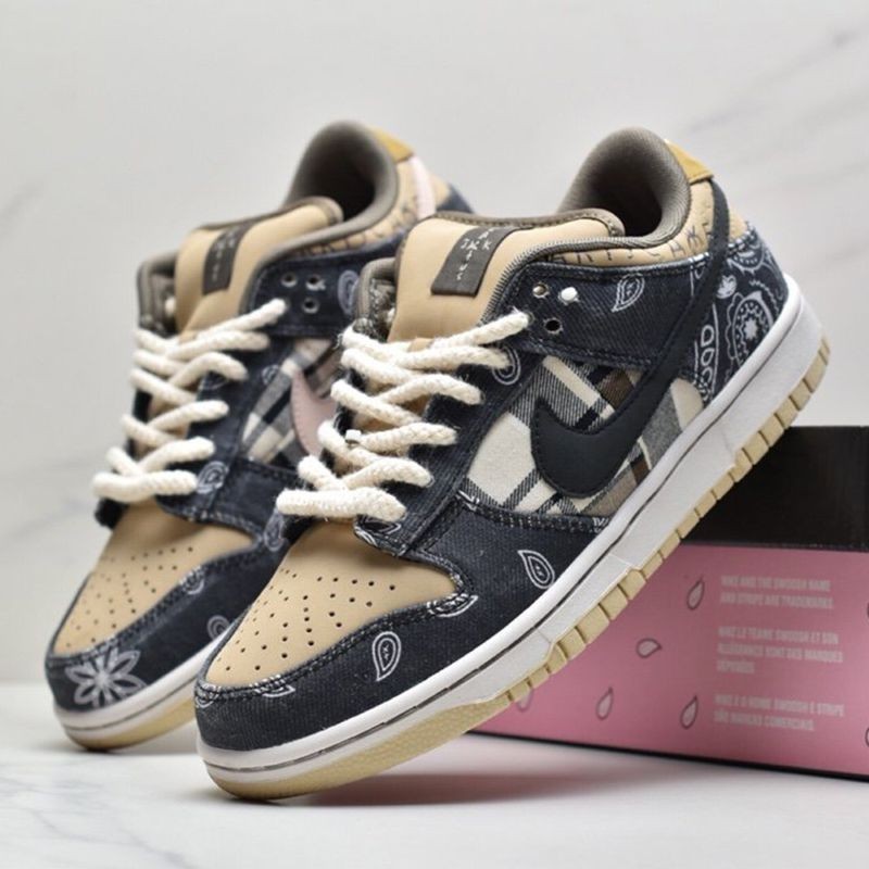 ljr Extremely comfortable! Travis Scott x Nike SB Dunk Low replica CT5053_001