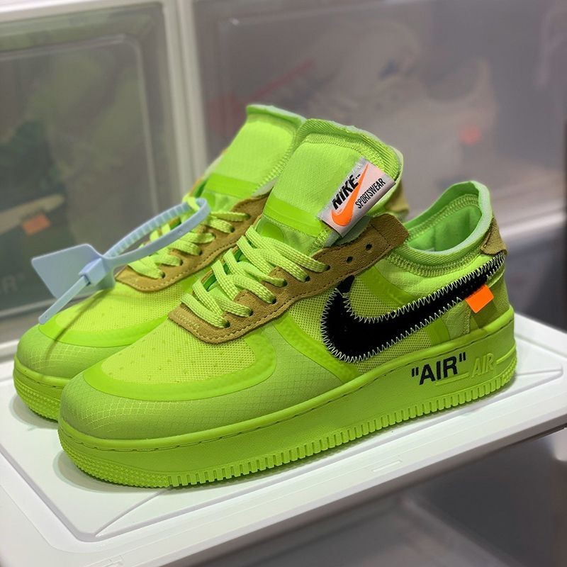 [Not available in Japan] Comfortable Off-White x Nike Replica Air Force 1 Low Volt Air Force One AF1 AO4606-700