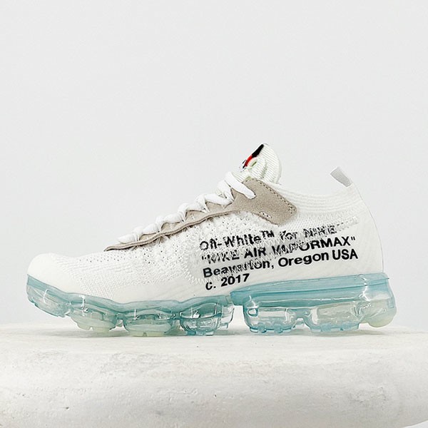 Off-White x Nike Replica Air Vapormax White/Total Crimson AA3831-100