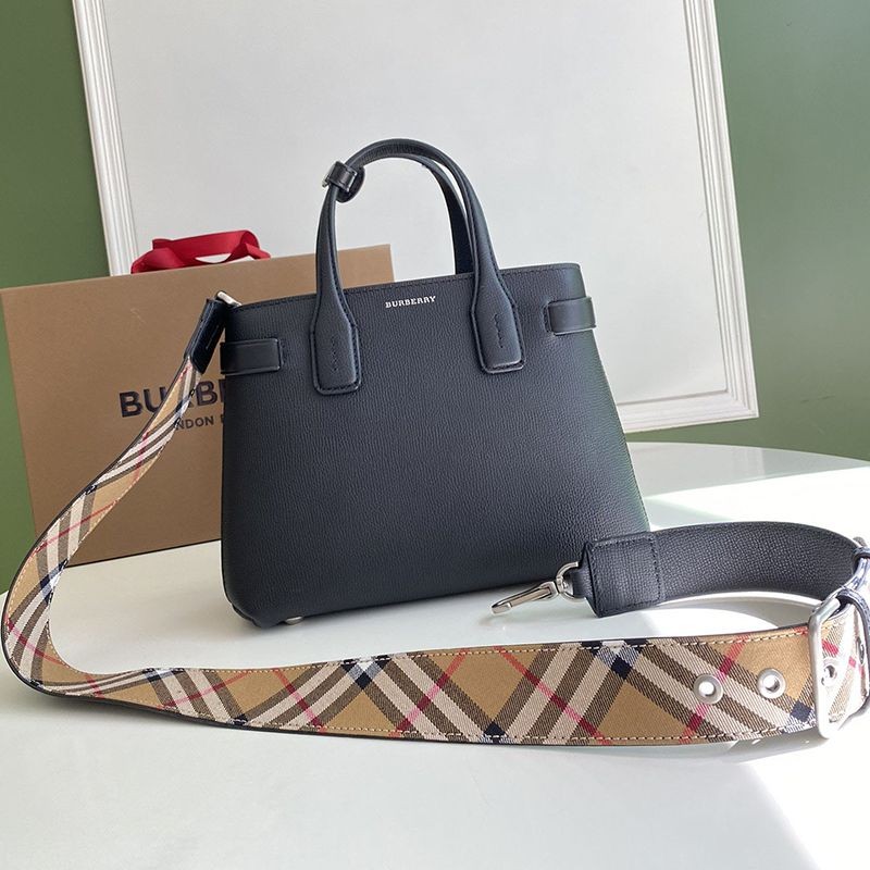 Rare color Burberry Banner House Check Shoulder Bag Replica Bab88299