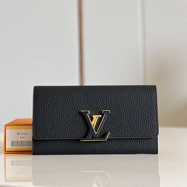 Louis Vuitton Long Wallet Replica Folding Wallet Portefeuille Capucines M61248 Louis Vuitton Long Wallet Replica Folding Wallet Portefeuille Capucines M61248