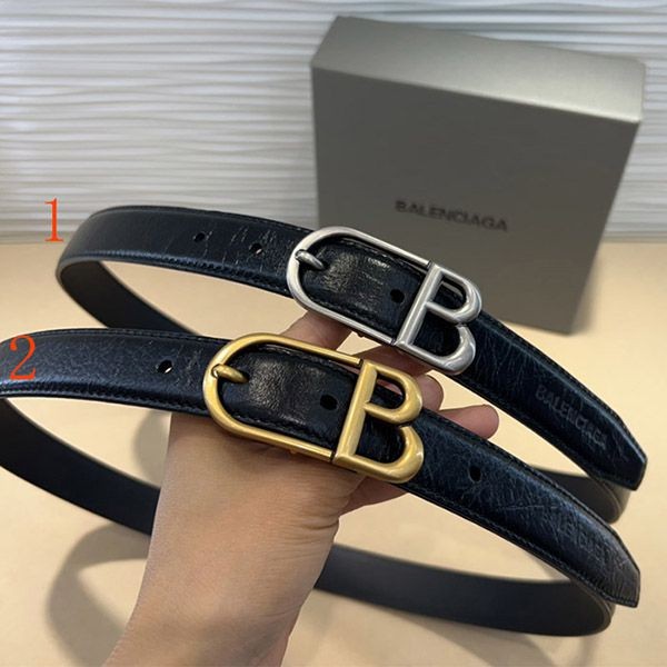 ★Popular in Japan! Fake Balenciaga logo plate belt bao32642