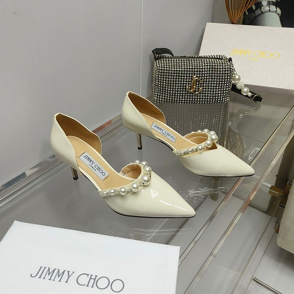 Jimmy Choo Pumps Replica AURELIE 85 XKM Pearl Stiletto Heel jiv37934 Jimmy Choo Pumps Replica AURELIE 85 XKM Pearl Stiletto Heel jiv37934