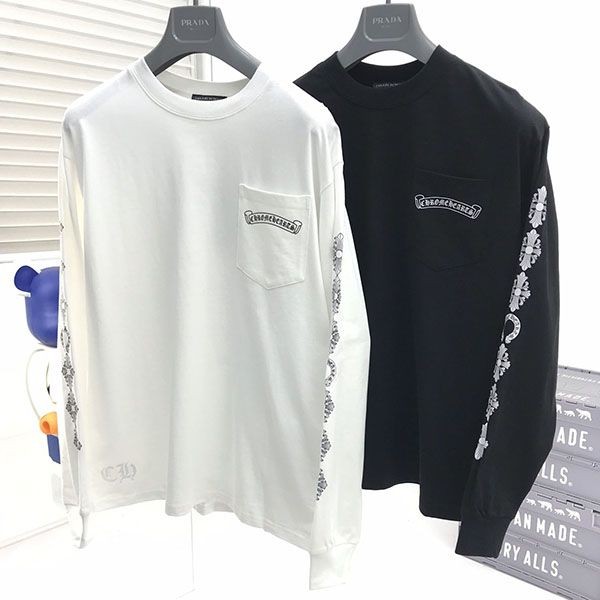 Very popular Chrome Hearts Scroll Floral Sweatshirt Replica Kuk76445