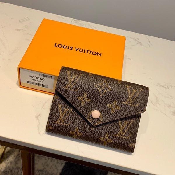 Louis Vuitton Wallet Replica Portefeuille Victorine Damier Ebene Mini Wallet M62360