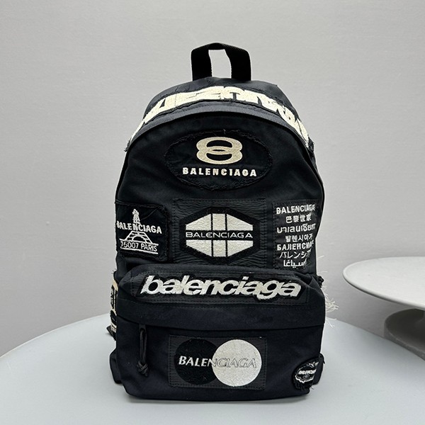 ☆Super popular☆Balenciaga fake Explorer backpack nylon logo bau40255