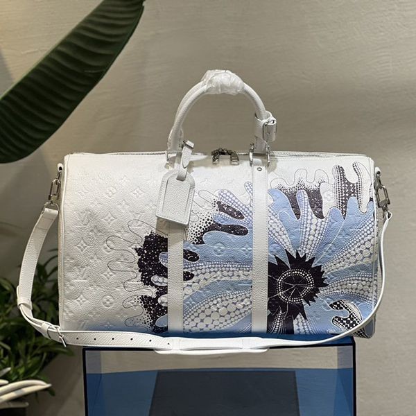 Perfect as a gift: Louis Vuitton x Yayoi Kusama collaboration replica Keepall Bandouliere 50 M21678 Perfect as a gift: Louis Vuitton x Yayoi Kusama collaboration replica Keepall Bandouliere 50 M21678