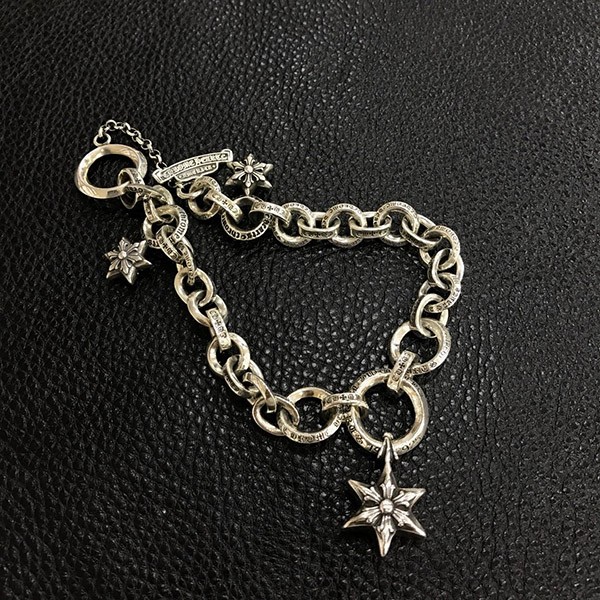 Chrome Hearts Star Paper Chain Bracelet Replica Kub12563 Chrome Hearts Star Paper Chain Bracelet Replica Kub12563