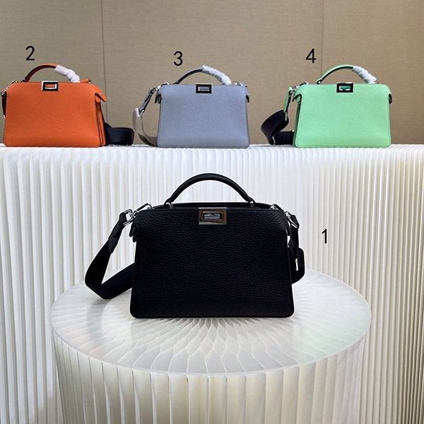 Secured Fendi Peekaboo Handbag Replica Small Sand fel87804