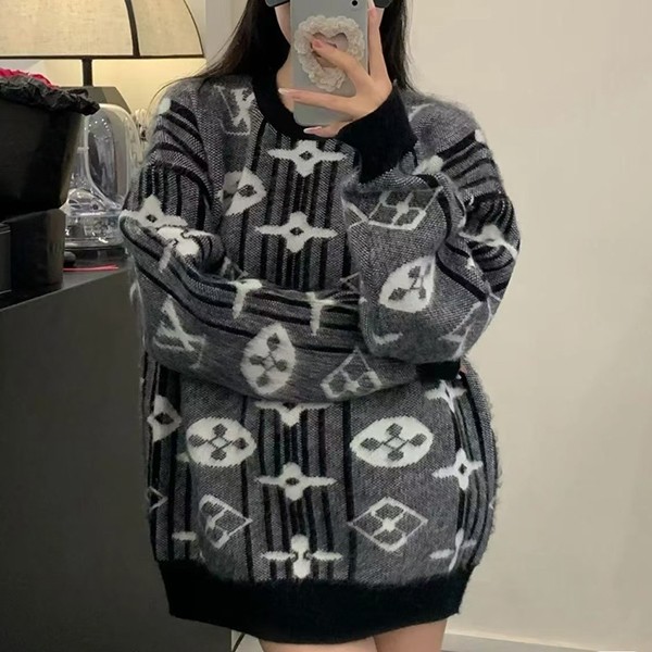 Extremely rare! Louis Vuitton cashmere pullover knit replica vuo81108