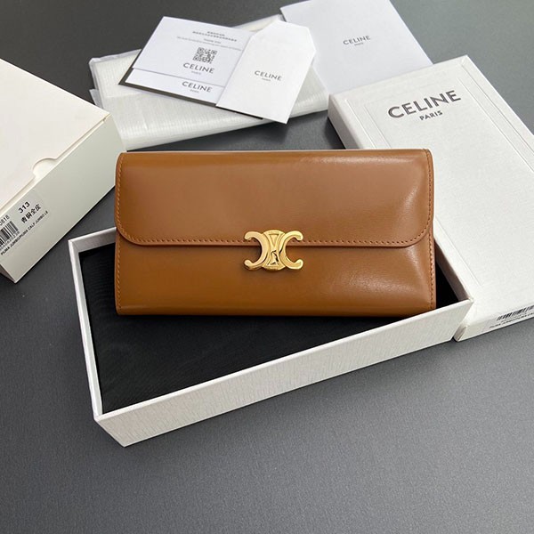 Celine Triomphe Long Wallet Replica Women's Calfskin Cex91869 Celine Triomphe Long Wallet Replica Women's Calfskin Cex91869