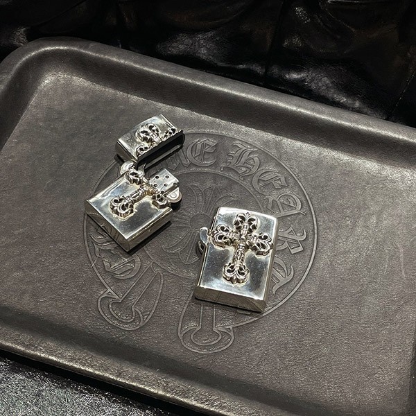 Sold out Chrome Hearts replica Filigree Cross Zippo Z-V2/Zippo lighter Kua22985