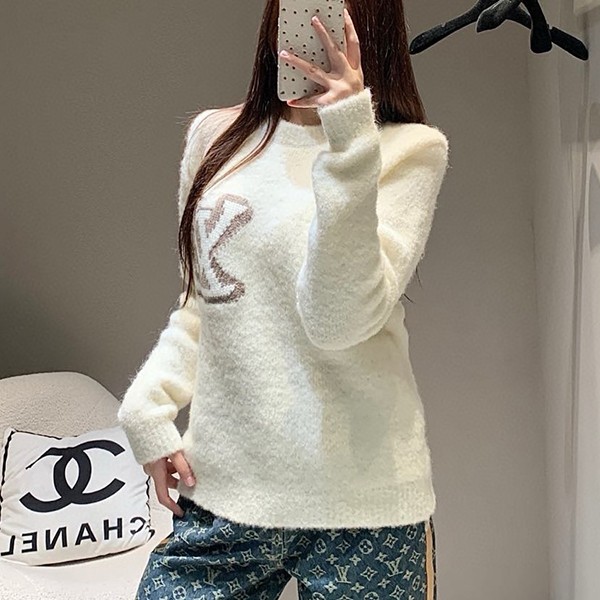 [Great Deal] Louis Vuitton LV Intarsia Crewneck Replica vuq08935