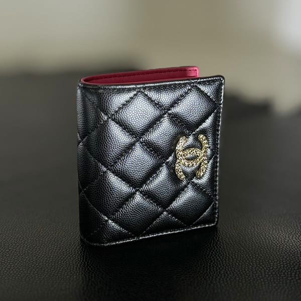 Rare Chanel Small Wallet Black Replica shh96416 Rare Chanel Small Wallet Black Replica shh96416