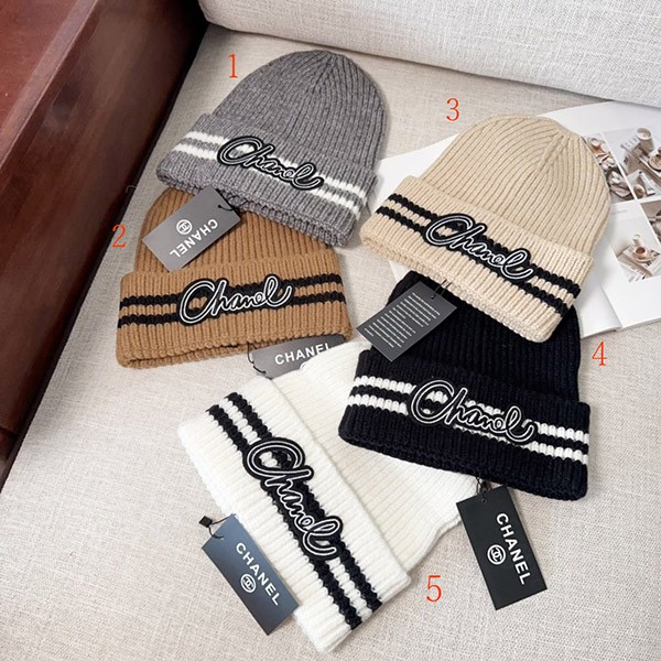 Free shipping Chanel cashmere knit cap shc06112 Free shipping Chanel cashmere knit cap shc06112