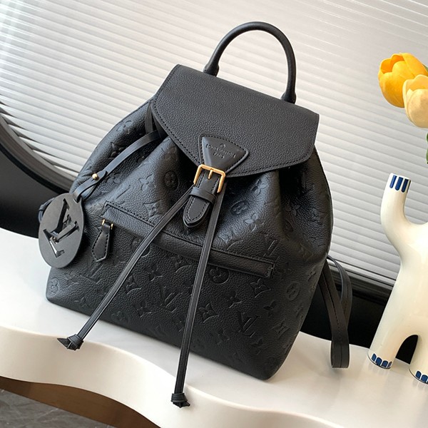 Very popular: Louis Vuitton replica rare Montsouris PM backpack M45205