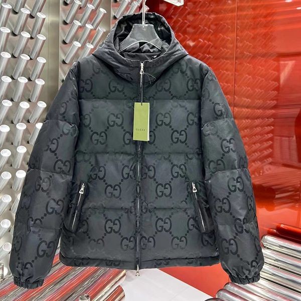 New [Gucci] GG Canvas Nylon Down Coat Replica guj37724