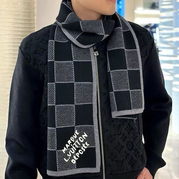 New design Louis Vuitton scarf Damier Heritage replica M90776 New design Louis Vuitton scarf Damier Heritage replica M90776