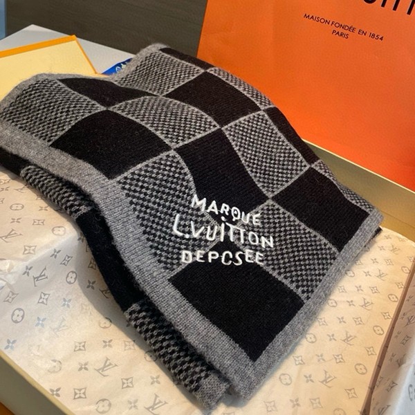 New design Louis Vuitton scarf Damier Heritage replica M90776